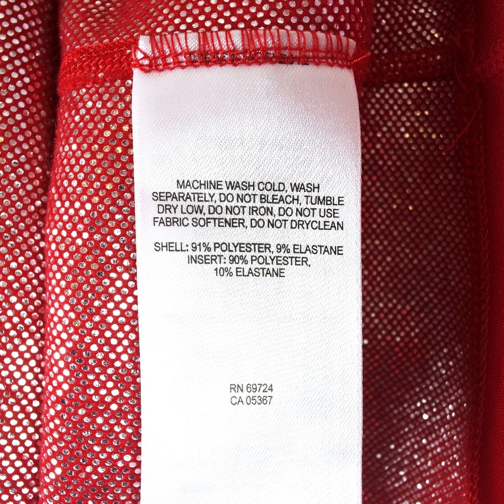 Columbia red Omni-Heat half zip pullover, size Med - Picture 7 of 8